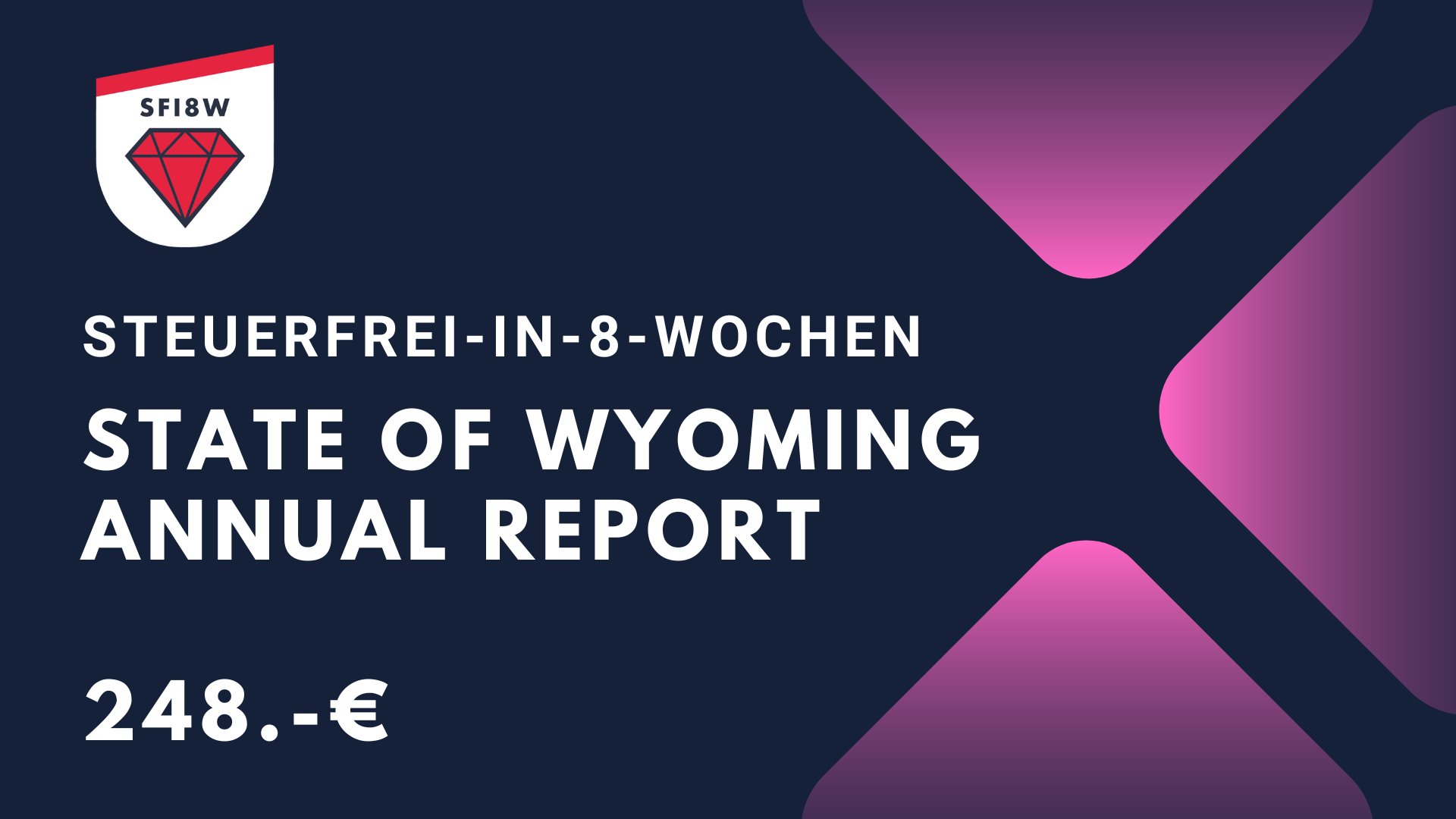 Steuerfrei in 8-Wochen: Annual Compliance Report | Secretary of State --> diverse Bundesstaaten