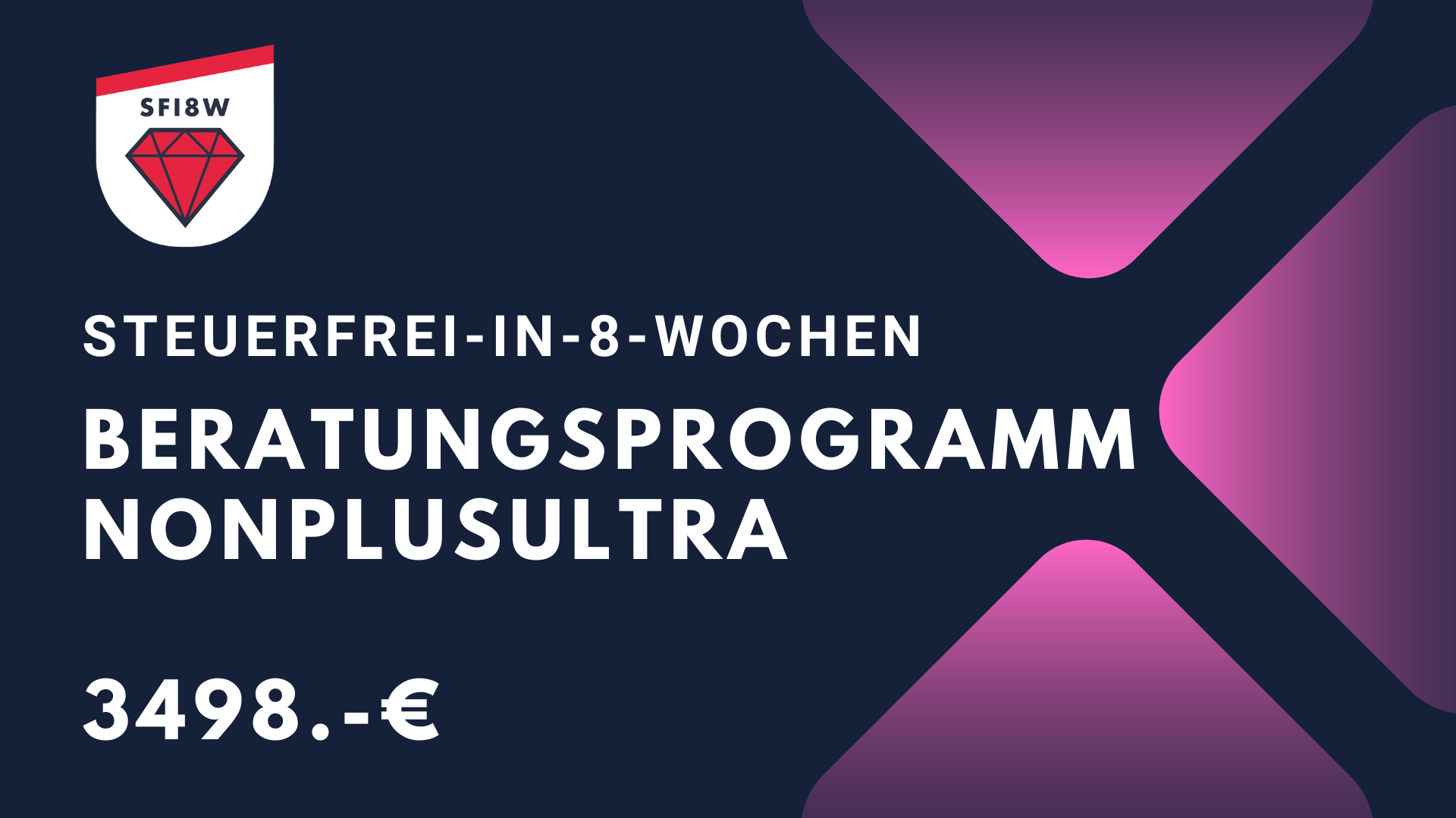 Steuerfrei in 8-Wochen Beratungsprogramm –> NONPLUSULTRA
