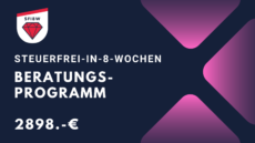 Steuerfrei in 8-Wochen Beratungsprogramm --> CONVENIENCE