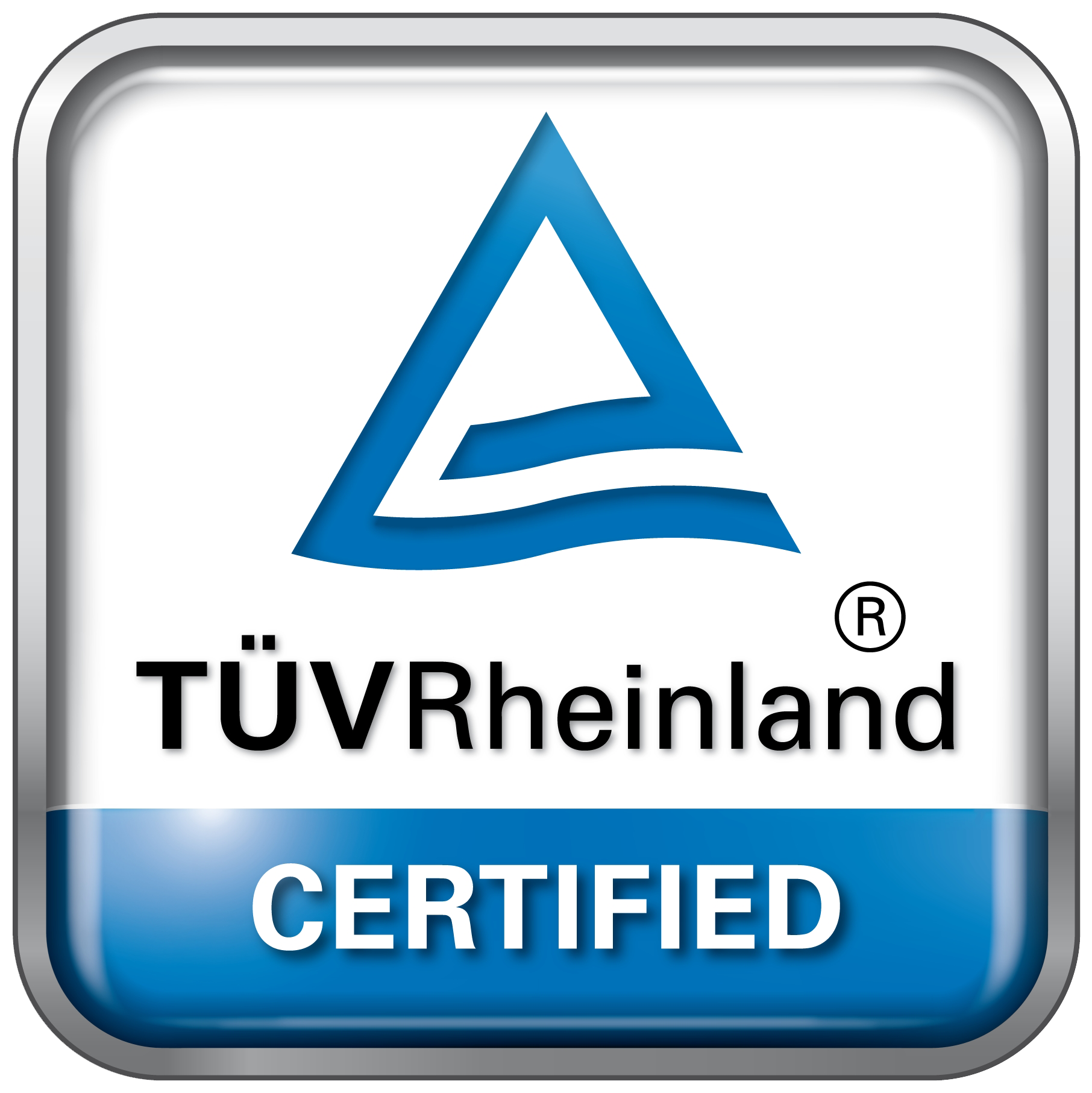 TÜV Rheinland Certified