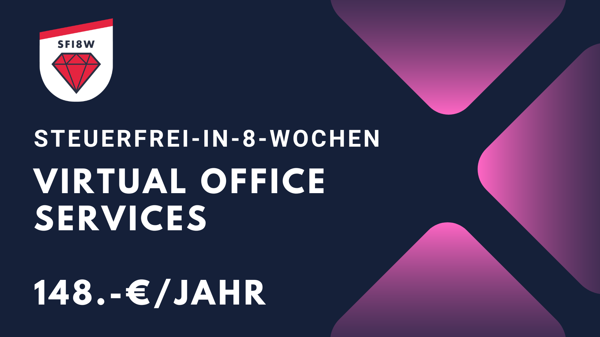 Steuerfrei in 8-Wochen: Virtual Office & Mail Forwarding Service